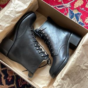 Madewell The Patti Lace-Up Boot NWT